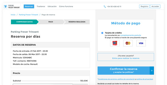 método de pago